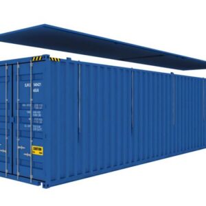 45-Fuß-Container mit festem Dach