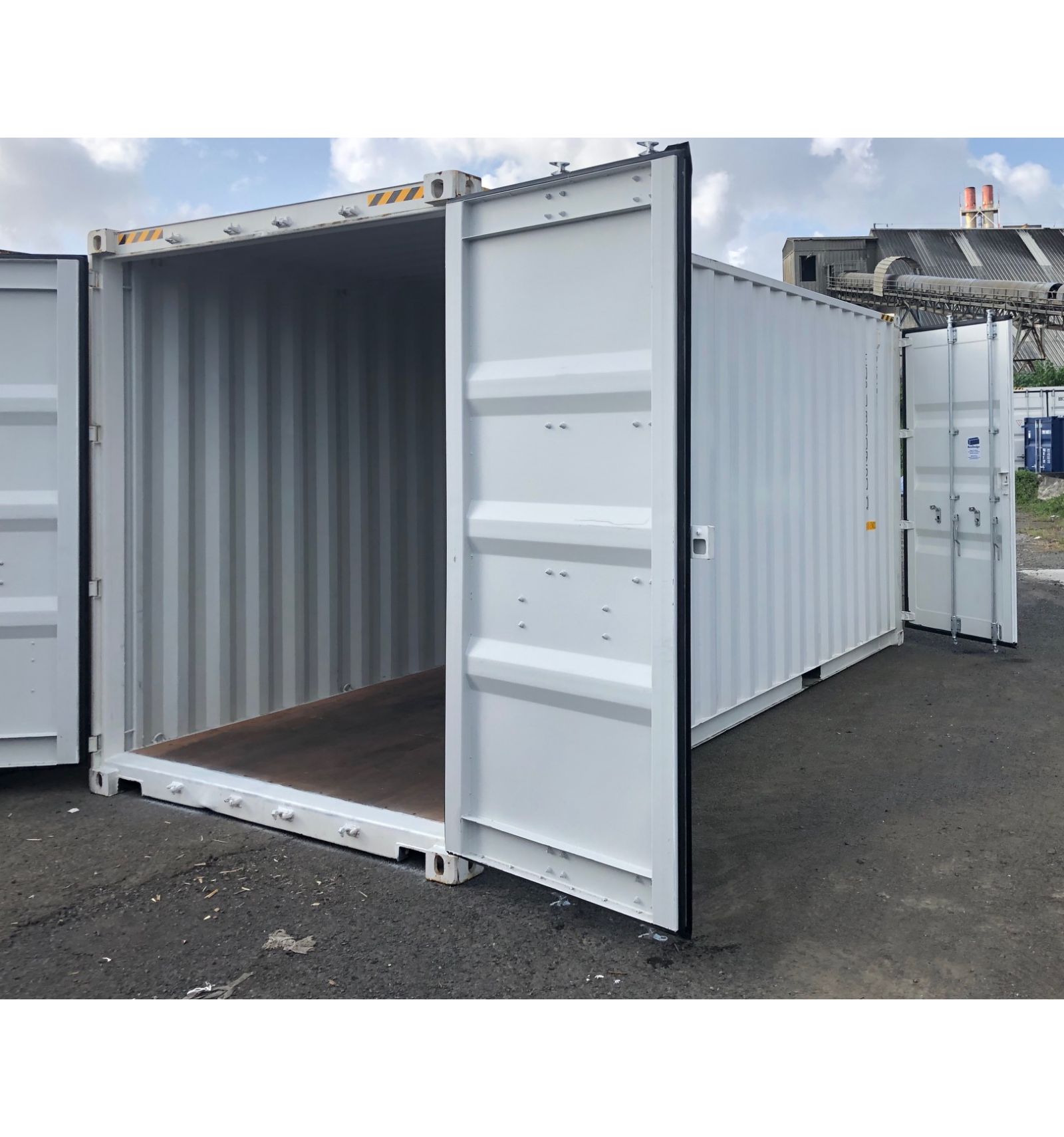 20-FUSS-HC-SEECONTAINER MIT DOPPELTER TÜR